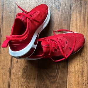 Men AirMax shoes red